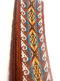 Woven Dance Ceremonial Sash Belt 2 1/4 x 82 Inches