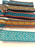 Woven Dance Ceremonial Sash Belt 2 1/4 x 82 Inches