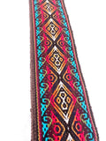 Woven Dance Ceremonial Sash Belt 2 1/4 x 82 Inches