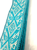 Woven Dance Ceremonial Sash Belt 2 1/4 x 82 Inches