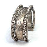 VTG Sterling Silver - NAVAJO TAHE Braided Statement Cuff Bracelet - 53 grams (B053)