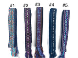 Woven Dance Ceremonial Sash Belt 1 w. x 62.5 l. Inches