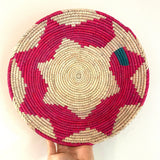 Woven Southwestern Basket, Bohemian Decor (13.5")