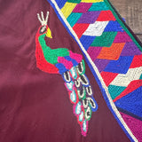 Guatemalan Embroidered Blouse/ Festival Top/ Summer Boho Blouse