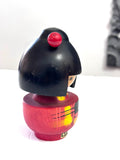 5'' Kokeshi  Doll /Japanese Art/ Wood Carved Girl Doll, Limited Rare