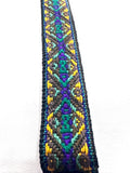 Woven Dance Ceremonial Sash Belt 1 w. x 62.5 l. Inches