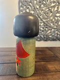 9.5'' Large Vintage Japanese Kokeshi Doll, Kokeshi Doll, Wooden Doll, Traditional Japanese Art