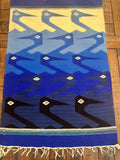 South American Tapestry, Ecuador, Otavalo. Wall Hanging Tapestry. Wool Rug