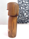 7'' Vintage Kokeshi Doll/ Japanese Traditional Art. Wooden Doll