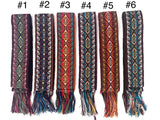 Woven Dance Ceremonial Sash Belt 2 1/4 x 82 Inches