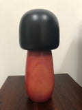 10" Japanese Kokeshi Wooden Doll, Masae Fujikawa, Prime Minister Prize