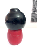 Vintage Japanese Kokeshi Wooden Doll, Signed Folk Art