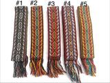 Woven Dance Ceremonial Sash Belt 2 1/4 x 82 Inches