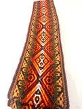 Woven Dance Ceremonial Sash Belt 2 1/4 x 82 Inches