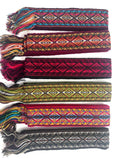 Woven Dance Ceremonial Sash Belt 2 1/4 x 82 Inches