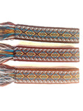 Woven Dance Ceremonial Sash Belt 2 1/4 x 82 Inches