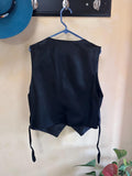 VGT Hairston Roberson Ropa Vest, Large Adult Unisex, Beaded Front, Western Vest, Tribal, Boho