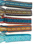 Woven Dance Ceremonial Sash Belt 2 1/4 x 82 Inches