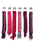 Woven Dance Ceremonial Sash Belt 1 w. x 62.5 l. Inches