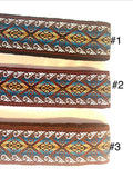 Woven Dance Ceremonial Sash Belt 2 1/4 x 82 Inches