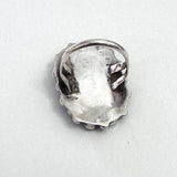 Vintage Zuni/ Navajo Sterling Silver & Turquoise Ring, Unsigned, Size 7. (A050)