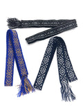 Woven Dance Ceremonial Sash Belt 1 w. x 62.5 l. Inches