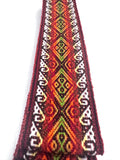 Woven Dance Ceremonial Sash Belt 2 1/4 x 82 Inches