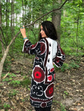 Suzani Vintage Fully Embroidered Kimono Size M/L,