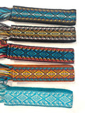 Woven Dance Ceremonial Sash Belt 2 1/4 x 82 Inches