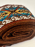 Woven Dance Ceremonial Sash Belt 2 1/4 x 82 Inches