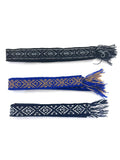 Woven Dance Ceremonial Sash Belt 1 w. x 62.5 l. Inches