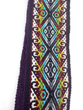 Woven Dance Ceremonial Sash Belt 2 1/4 x 82 Inches