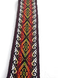 Woven Dance Ceremonial Sash Belt 2 1/4 x 82 Inches