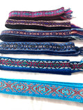 Woven Dance Ceremonial Sash Belt 1 w. x 62.5 l. Inches