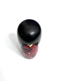 7.5” Usaburo Kokeshi Doll /Japanese Art/ Wood Carved Girl Doll