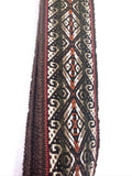 Woven Dance Ceremonial Sash Belt 2 1/4 x 82 Inches
