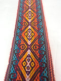 Woven Dance Ceremonial Sash Belt 2 1/4 x 82 Inches