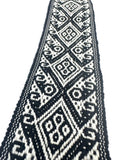 Woven Dance Ceremonial Sash Belt 2 1/4 x 82 Inches