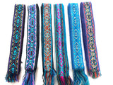 Woven Dance Ceremonial Sash Belt 1 w. x 62.5 l. Inches