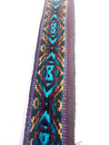 Woven Dance Ceremonial Sash Belt 1 w. x 62.5 l. Inches