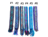 Woven Dance Ceremonial Sash Belt 1 w. x 62.5 l. Inches