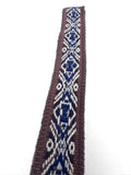 Woven Dance Ceremonial Sash Belt 1 w. x 62.5 l. Inches