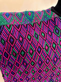 Vintage Guatemalan Handwoven Huipil Poncho, Ethnic Wear