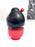 5'' Kokeshi  Doll /Japanese Art/ Wood Carved Girl Doll, Limited Rare