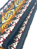 Woven Dance Ceremonial Sash Belt 2 1/4 x 82 Inches