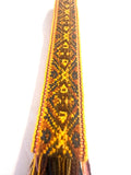 Woven Dance Ceremonial Sash Belt 1 w. x 62.5 l. Inches