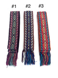 Woven Dance Ceremonial Sash Belt 2 1/4 x 82 Inches