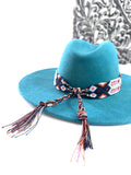 Macrame Hatband, Cowboy, Cowgirl Hat Accessory