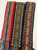 Woven Dance Ceremonial Sash Belt 2 1/4 x 82 Inches