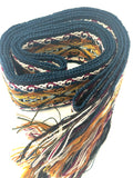 Woven Dance Ceremonial Sash Belt 2 1/4 x 82 Inches